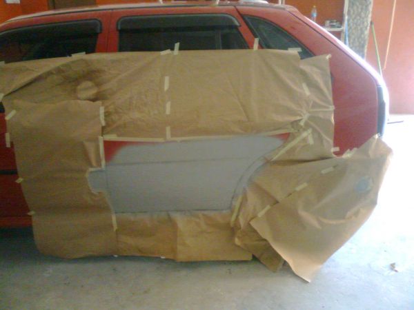 potra recuperada pronta para pintar